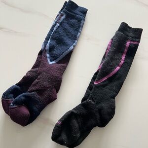 Smartwool over the calf cushion ski socks, women’s, 2 pack
